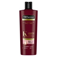 Keratin Smooth & Straight Shampoo with Argan oil enjoy up to 72 hours of frizz control