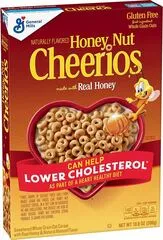 General Mills Honey Nut Cheerios Cereal 306g