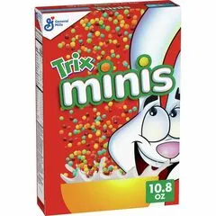 General Mills Trix Minis Cereal 10 Dot 8oz