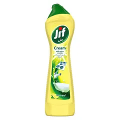 Cream Cleaner with Micro Crystals Technology Lemon Eliminates Grease Burnt Food & Limescale Stains