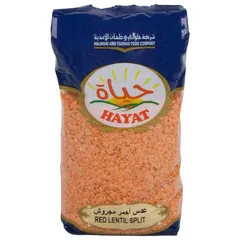 Hayat Red Lentils Split 500g