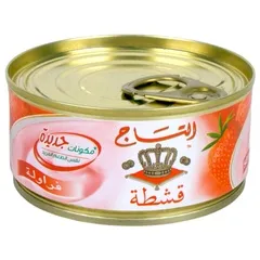 قشطة بالفراولة