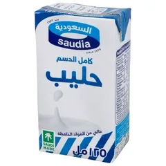 حليب كامل الدسم ١٢٥ مل