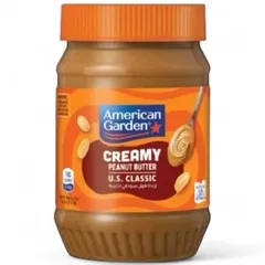 American Garden Creamy Peanut Buter 18 Oz