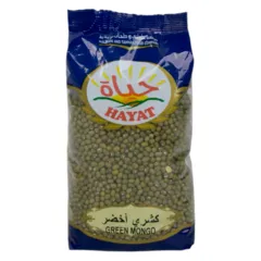 Halwani And Tahhan Hayat Green Mongo Beans 500g