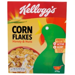 Kelloggs Corn Flakes Honey And Nut 375g