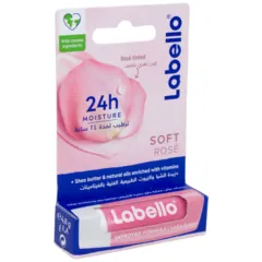 Labello Caring Lip Balm With Soft Rose 4 8g
