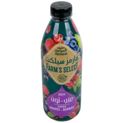 فارمز سيلكت عصير سوبر عنب و توت بدون إضافات