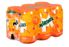 Mirinda Orange Carbonated Soft Drink 6 × 320ml
