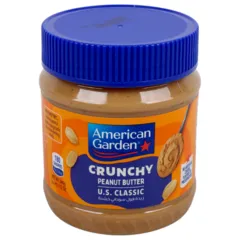 American Garden Chunky Peanut Butter 12 Oz