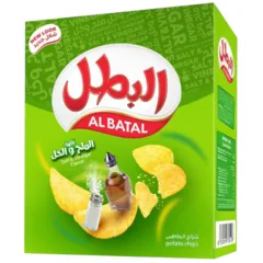 Al Batal Potato Chips Salt Vinegar 14x26g