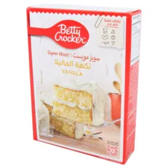 خليط كيك سوبر مويست بنكهة الفانيلا