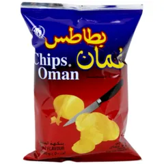 Chips Oman Potato Chips With Chilli Flavour 50 G