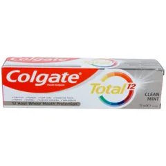 Colgate Total 12 Fluoride Toothpaste Clean Mint 75 Ml