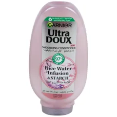 Garnier Ultra Doux Smoothing Conditioner With Rice Water Infusion And Starch 360 Ml