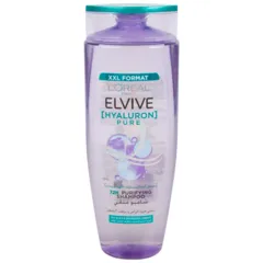 Loreal Elvive Hyaluron Pure Purifying Shampoo For Oily Scalp And Dehydrated Lengths 600 Ml