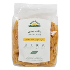 Natureland Organic Chickpea Penne Pasta Gluten Free 250g