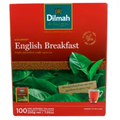 Dilmah English Breakfast Tea 100 Tea Bags