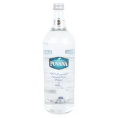 Puvana Premium Natural Pure Water Glass Bottle 1l
