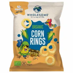 Wholesome Organic Corn Rings 12g