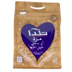 مزة أرز بسمتي طويل الحبة خالي من الغلوتين