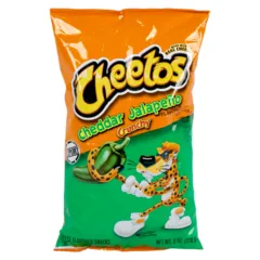 Cheetos Crunchy Cheddar Jalapeno Cheese Flavored Snacks 226g