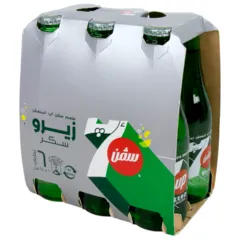 7 Up Soft Drink Zero Sugar 6 × 250ml