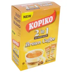 Kopiko 2 In 1 Brown Coffee Mix 10 × 13 Dot 5g