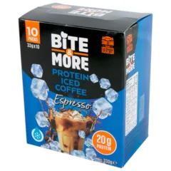 Bite And More Protein Iced Coffee Espresso 10 × 33g