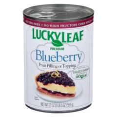 Lucky Leaf Blueberry Pie Filling Or Topping 595g