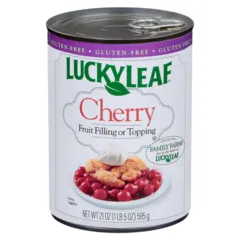 Lucky Leaf Cherry Pie Filling Or Topping 595g