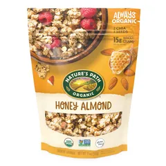 رقائق جرانولا بالعسل واللوز
