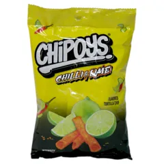 Chipoys Chilli And Lime Flavored Tortilla Chips 113 Dot 4g