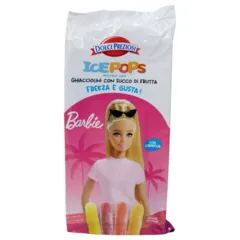 Dolci Preziosi Barbie Ice Pops With Fruit Juice 400ml