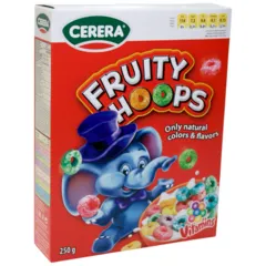 Fruity Hoops Breakfast Cereal Rings