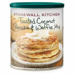 Stonewall Kitchen Toasted Coconut Pancake And Waffle Mix 16 Oz