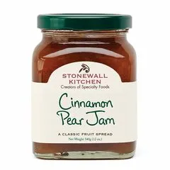 Stonewall Kitchen Cinnamon Pear Jam 12 Oz