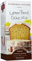 Stonewall Kitchen Lemon Pound Cake Mix Gluten Free 19 Oz