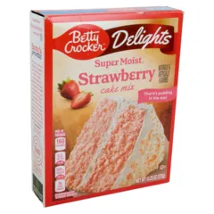 Betty Crocker Super Moist Delights Strawberry Cake Mix 13 Dot 25oz