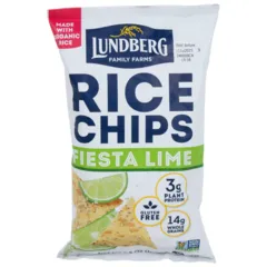 Lundberg Fiesta Lime Rice Chips 6oz