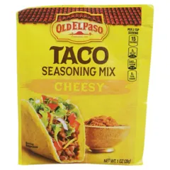Old El Paso Taco Seasoning Mix Cheesy 1oz