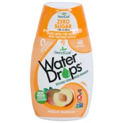 Sweet Leaf Peach Mango Water Drops 48ml