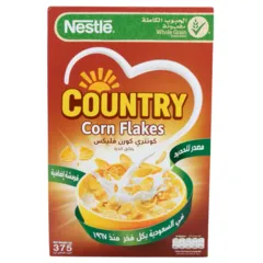 Nestle Country Corn Flakes Breakfast Cereal 375g