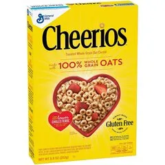 Cheerios Gluten Free Toasted Whole Grain Oat Cereal