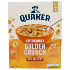 Quaker Golden Crunch Oat Granola 30 Less Fat 550g