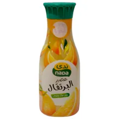 عصير برتقال بدون إضافة سكر