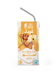 Noug Kids Long Life Banana Milk 125 Ml