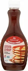 Sweetleaf Sugar Free Stevia Syrup Maple Flavored 12 Oz