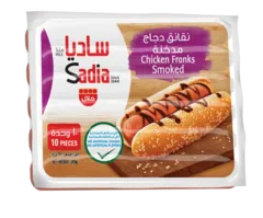 نقانق دجاج مدخنة