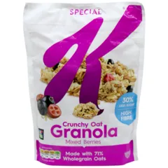 Kelloggs Special K Crunchy Oat Granola Mixed Berries 350g